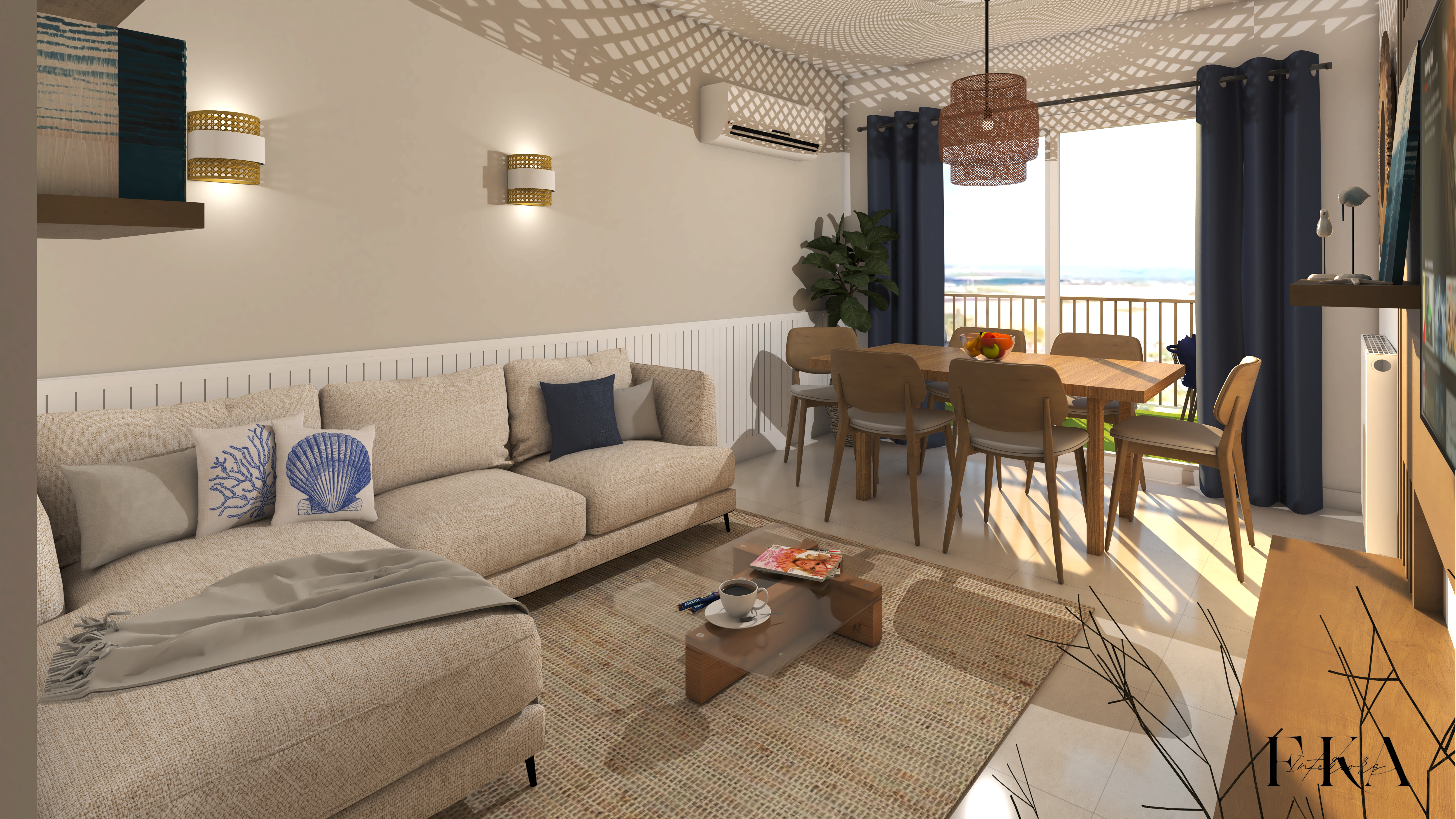 Visuels après traveaux projet pervenches par architecte d'intérieur fka intériors